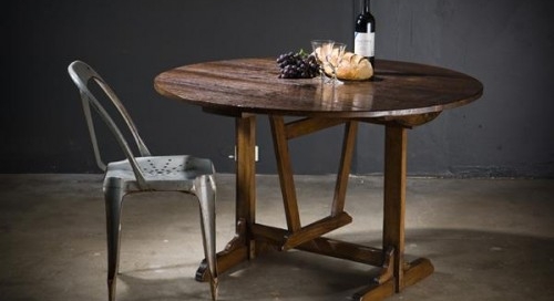 french-oak-tilt-top-table