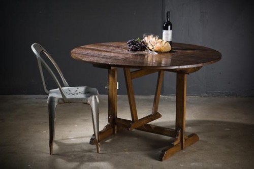 french-oak-tilt-top-table